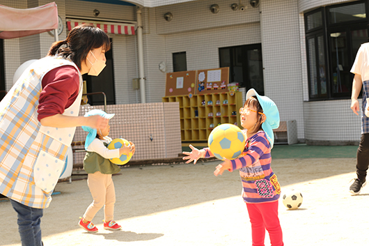 園庭あそび