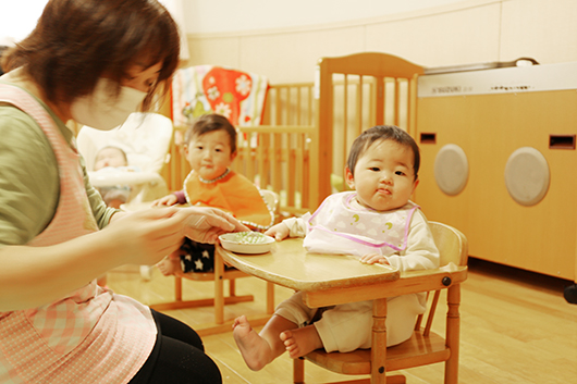 乳児さんおやつ